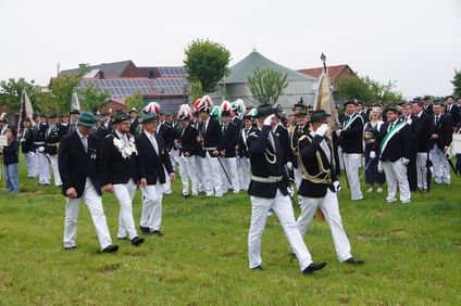 Abnahme der Paradeaufstellung Abnahme der Paradeaufstellung
